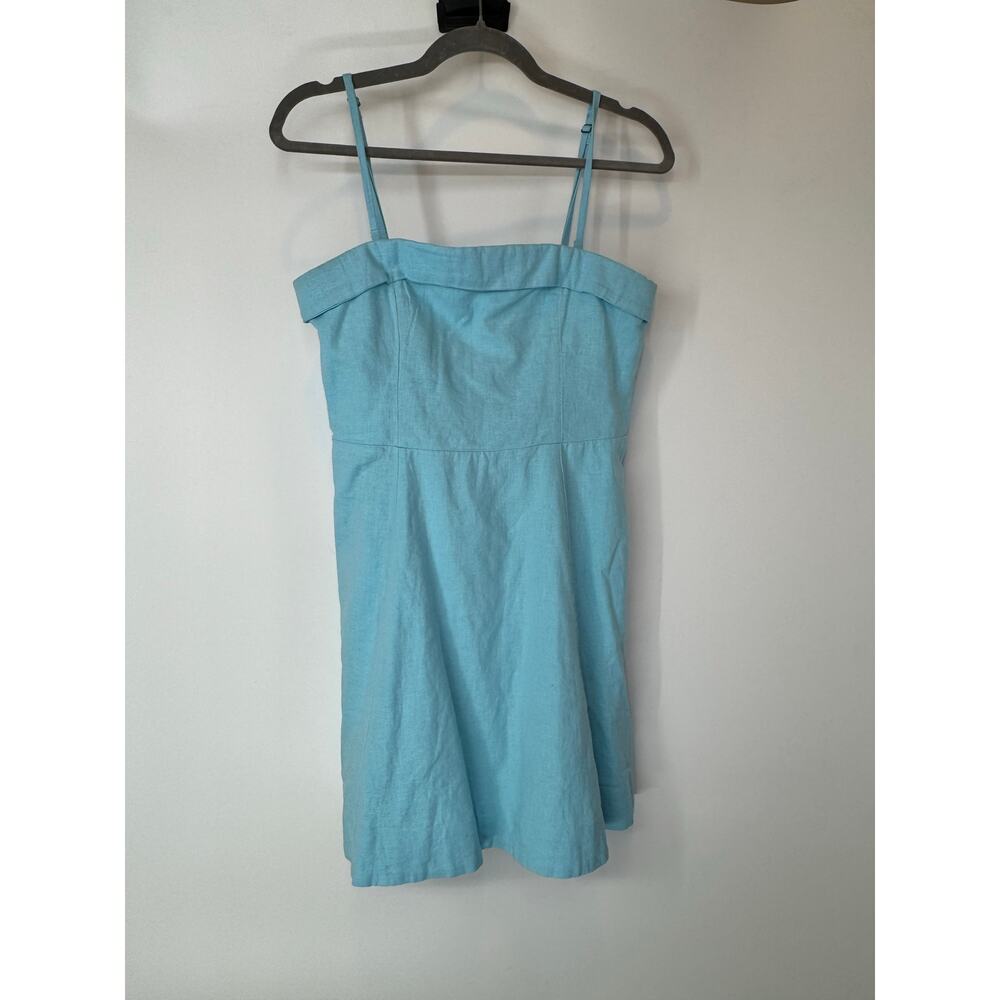 Abercrombie & Fitch light blue sun dress M